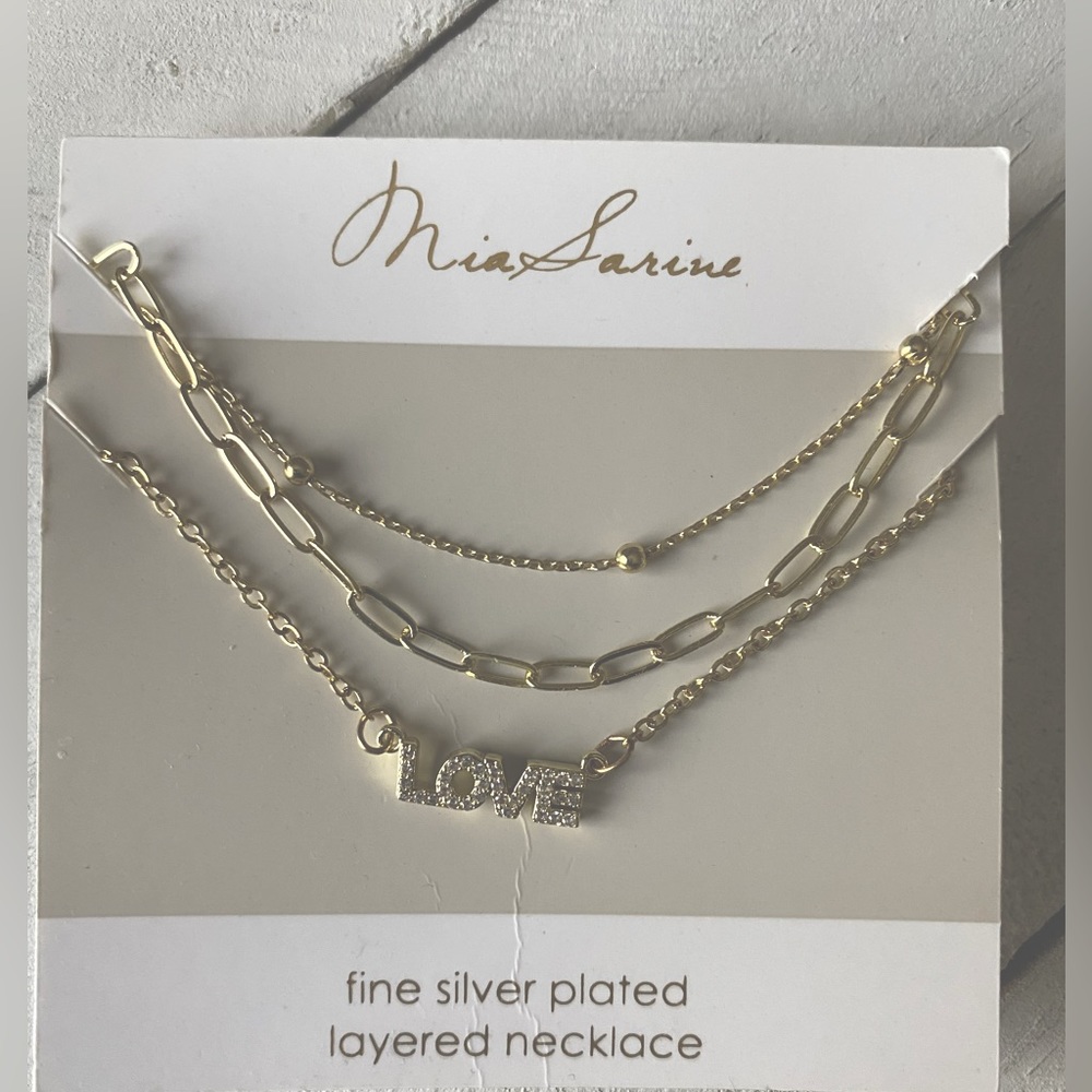 Mia Sarine Layered Necklace.